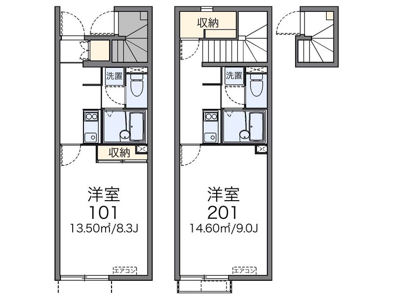 レオネクストＭ＆Ｍ 間取図