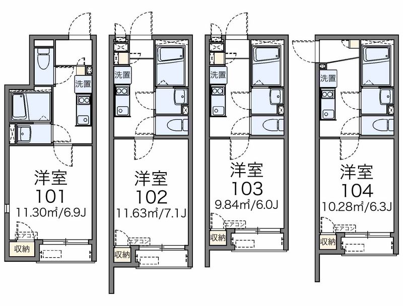 レオネクストプリマヴェーラ 間取図