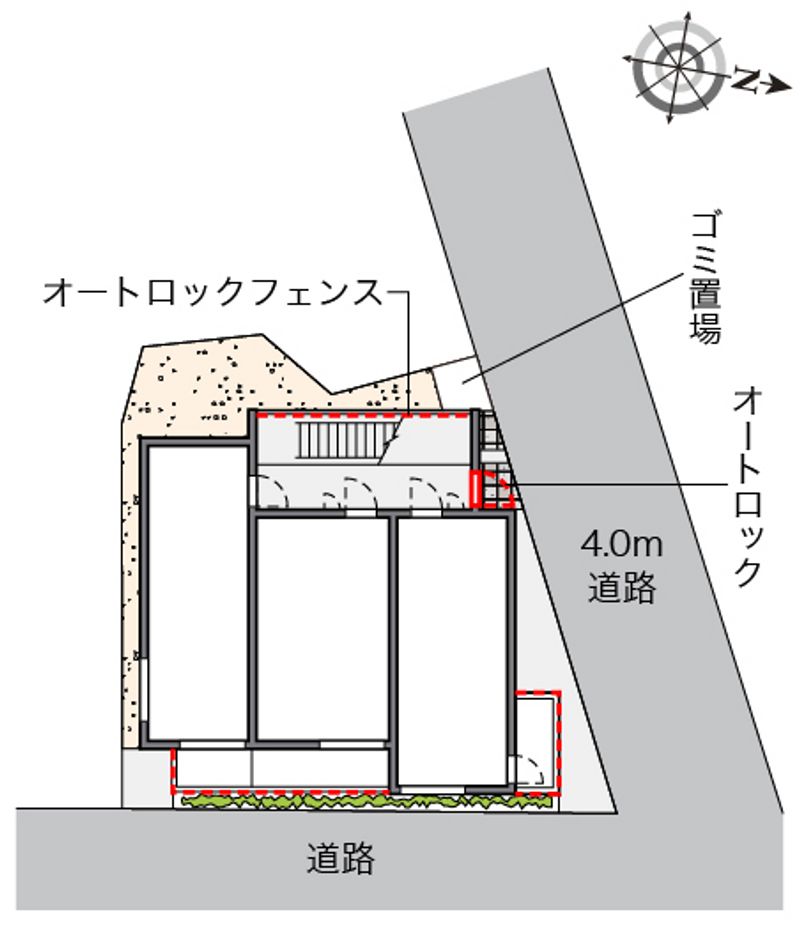 レオネクストＥＴ大森 配置図