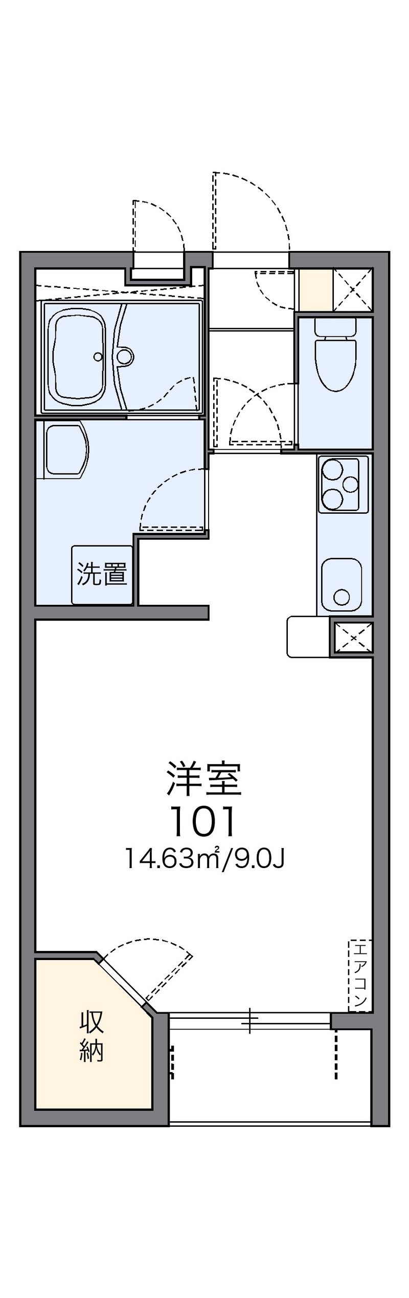 レオネクストリュミエール 間取図