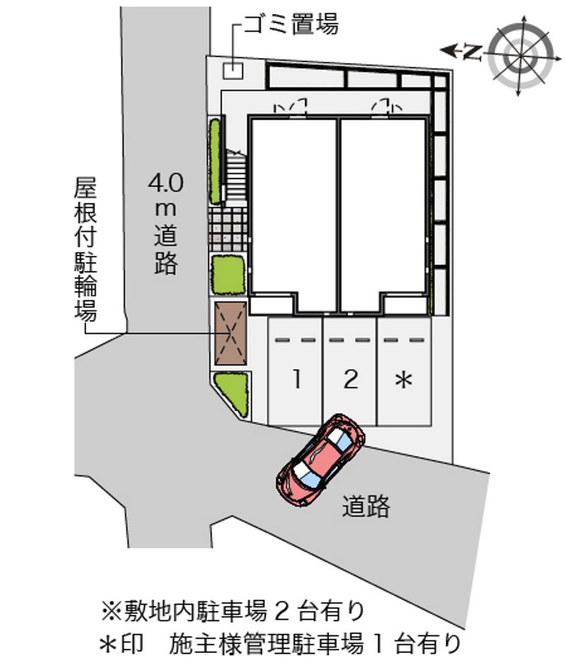 ミランダサンドエル　Ⅱ 配置図