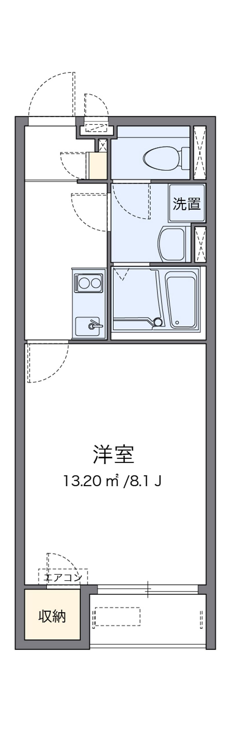 クレイノモンターニュ 間取図