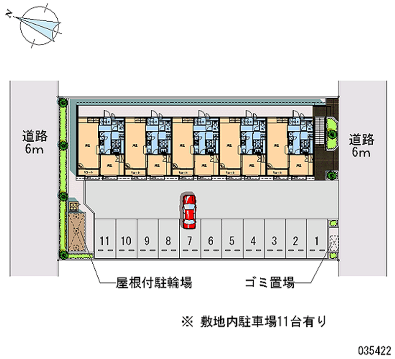 35422 Monthly parking lot