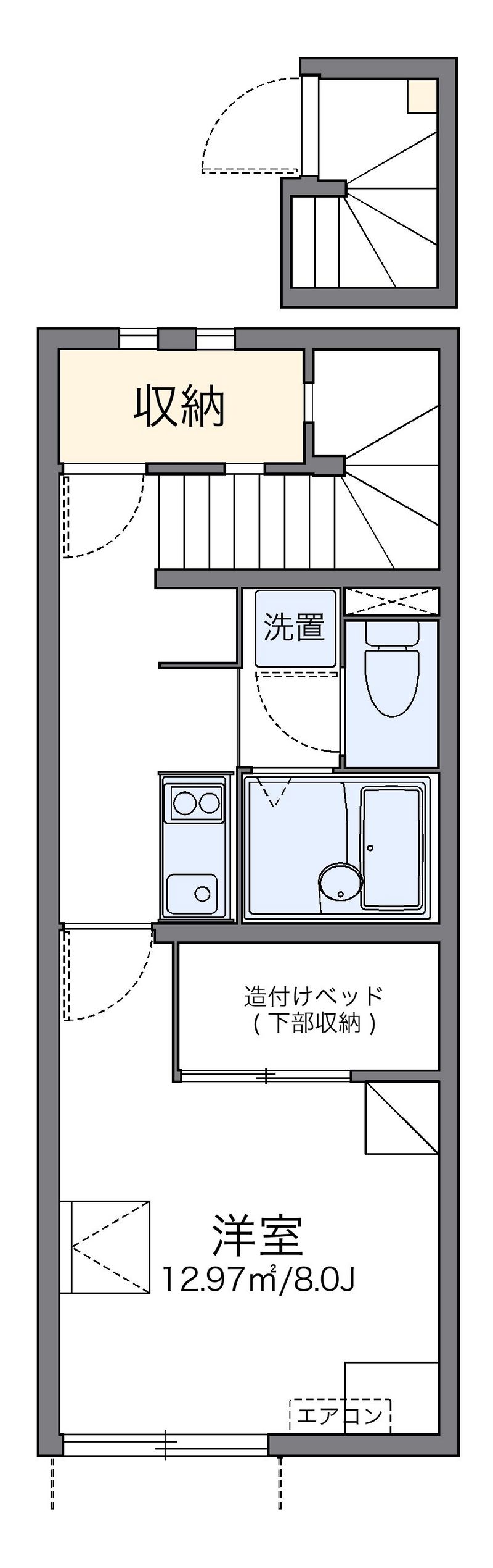 レオネクストクレスト 間取図