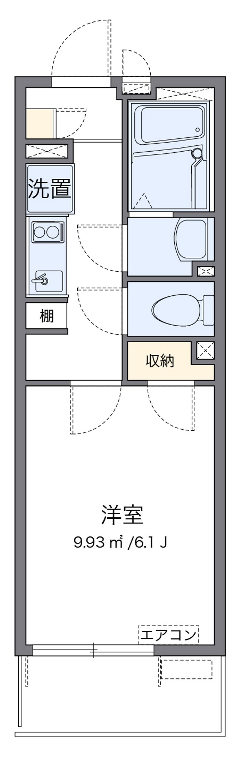 レオネクストフォレストミー谷原 間取図