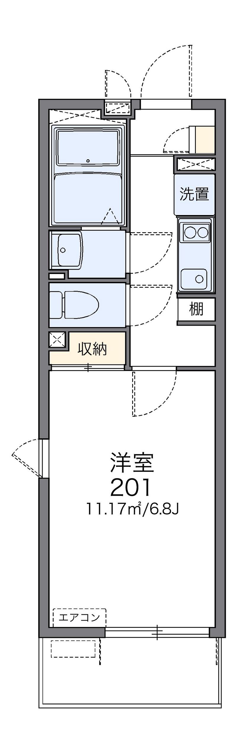 レオネクストル　シエル 間取図