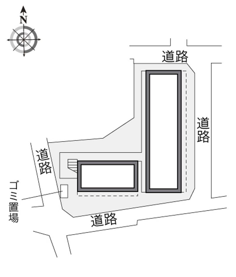 レオパレスルーエンハイム 配置図