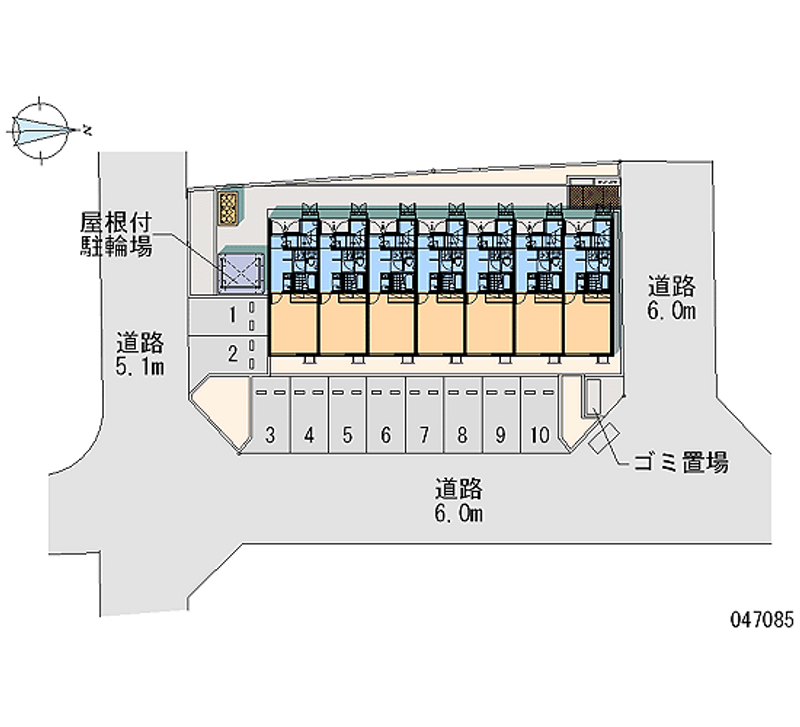 47085 Monthly parking lot