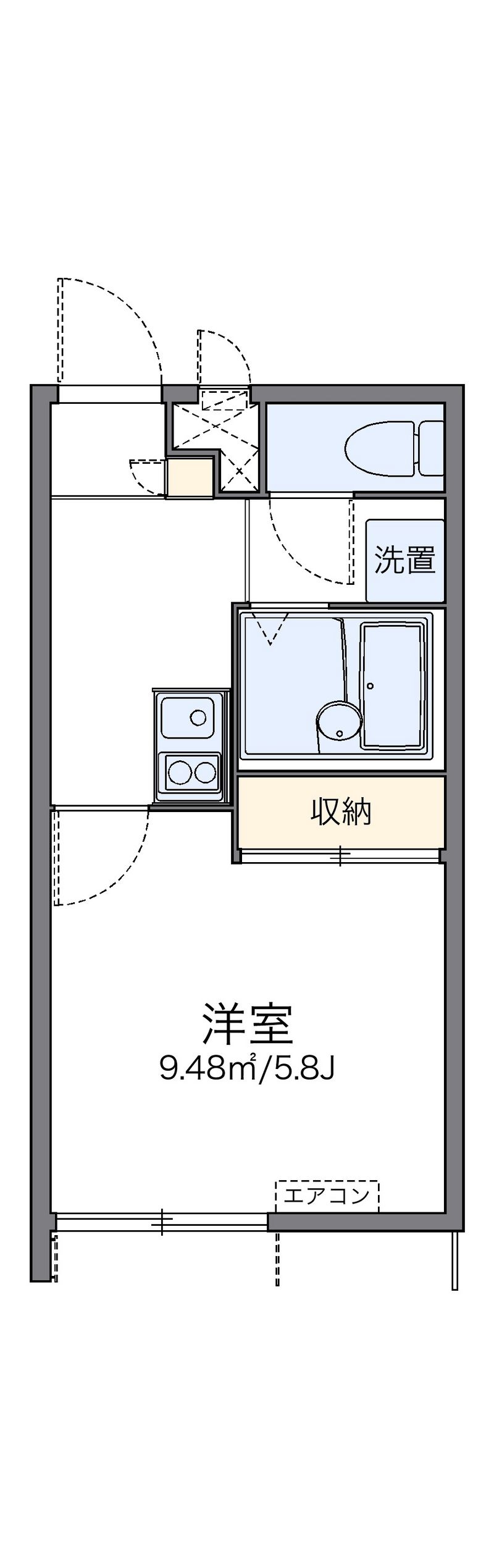 leopalace Maison de Aki 户型图