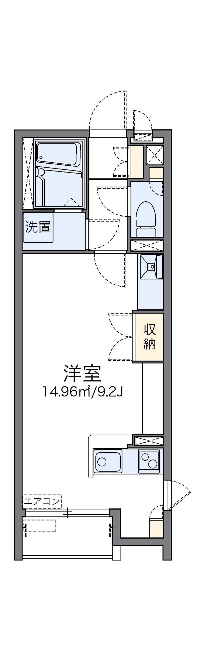 レオネクストガブリエル 間取図