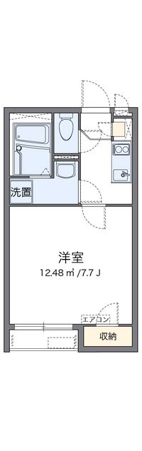 クレイノ五月折戸 間取り図