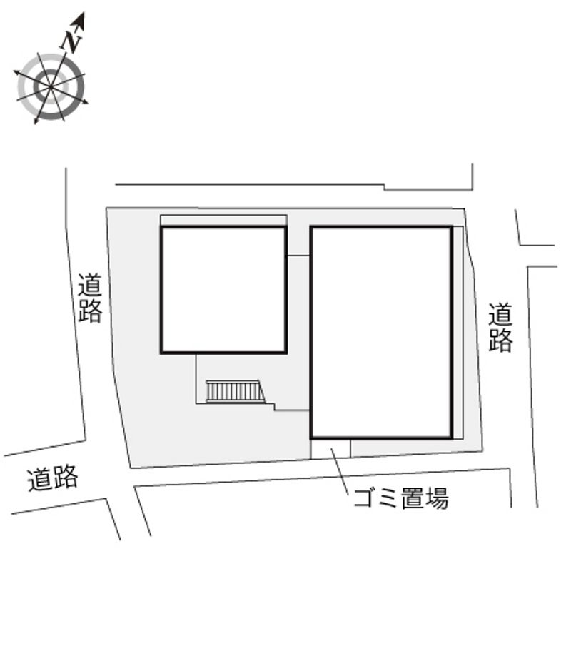 レオパレスノベルティー 配置図