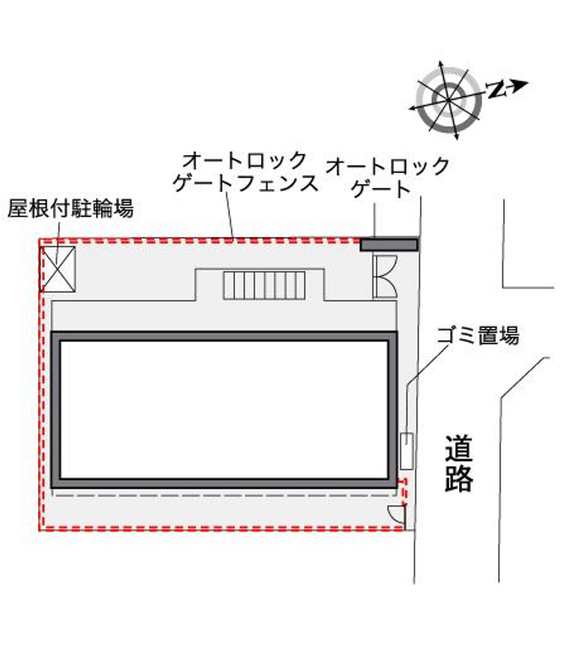 leopalace Kusunoki Layout diagram