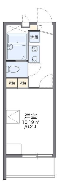 レオパレス糸田橋南 間取り図