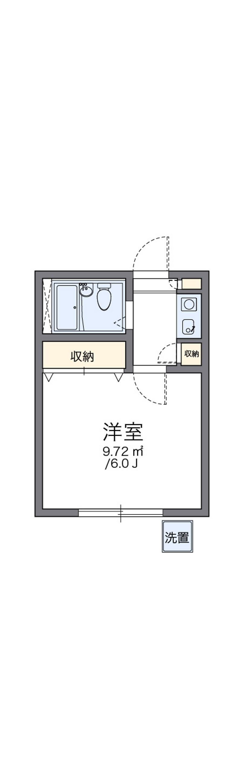 レオパレス相模原第１ 間取り