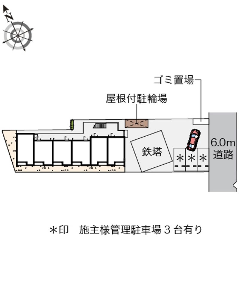 クレイノエルヴィータ東比恵 配置図