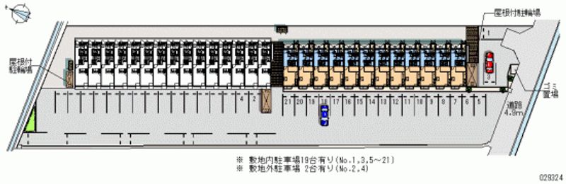 レオパレスＫＴ 月極駐車場