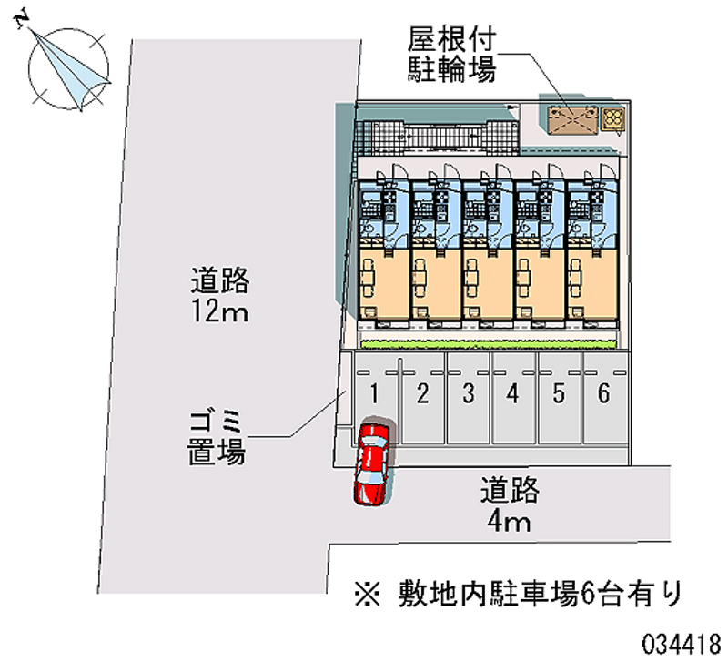 レオパレスＣＡＬＭ 月極駐車場