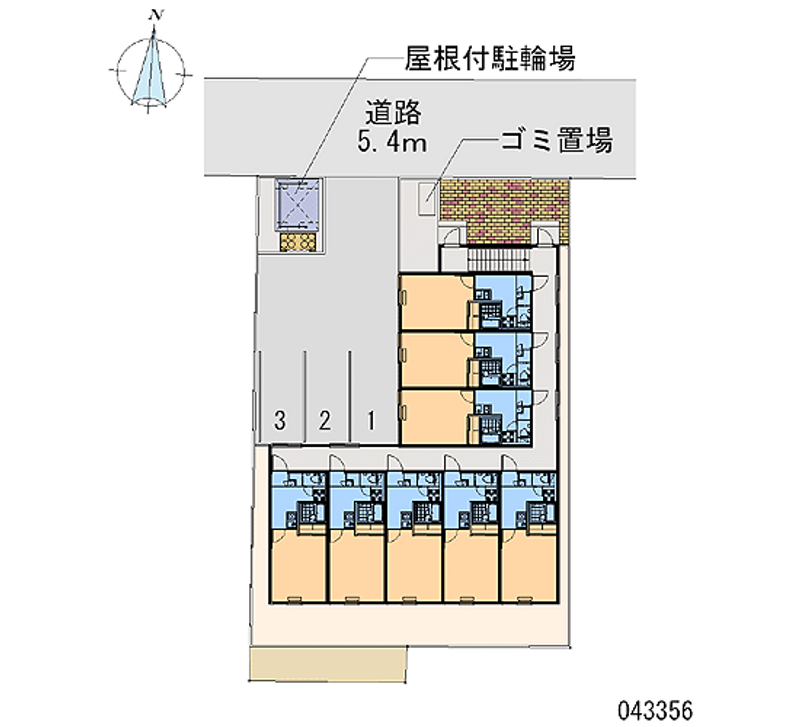 43356 Monthly parking lot