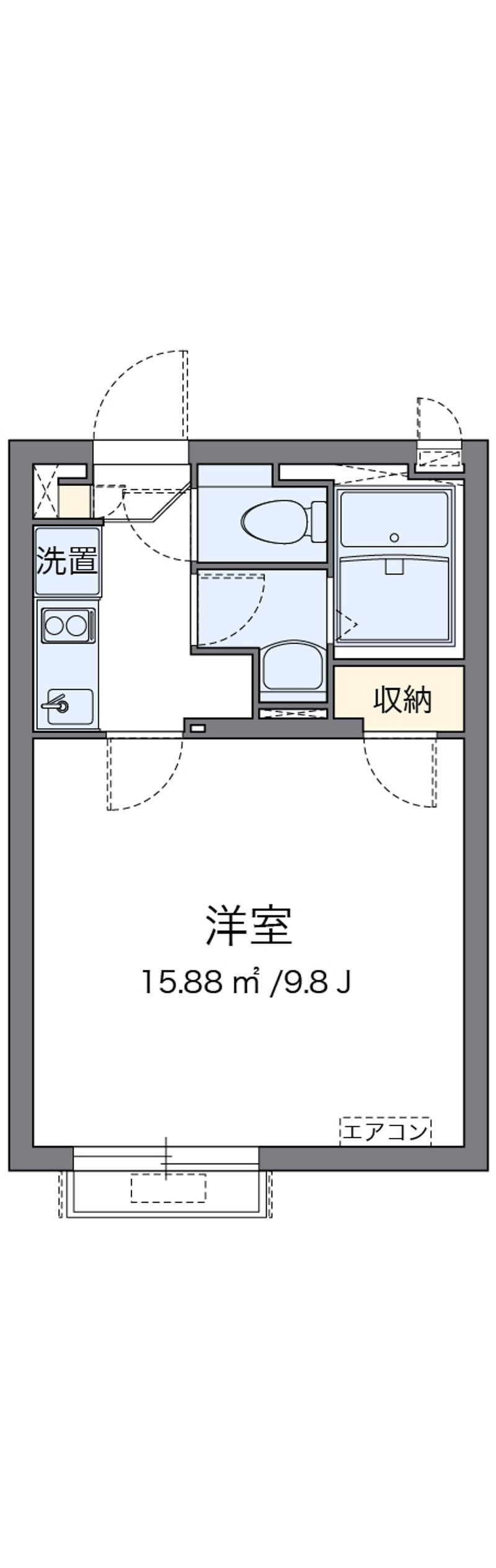 クレイノラーラⅡ 間取図