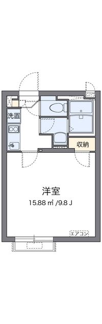 クレイノラーラⅡ 間取り図