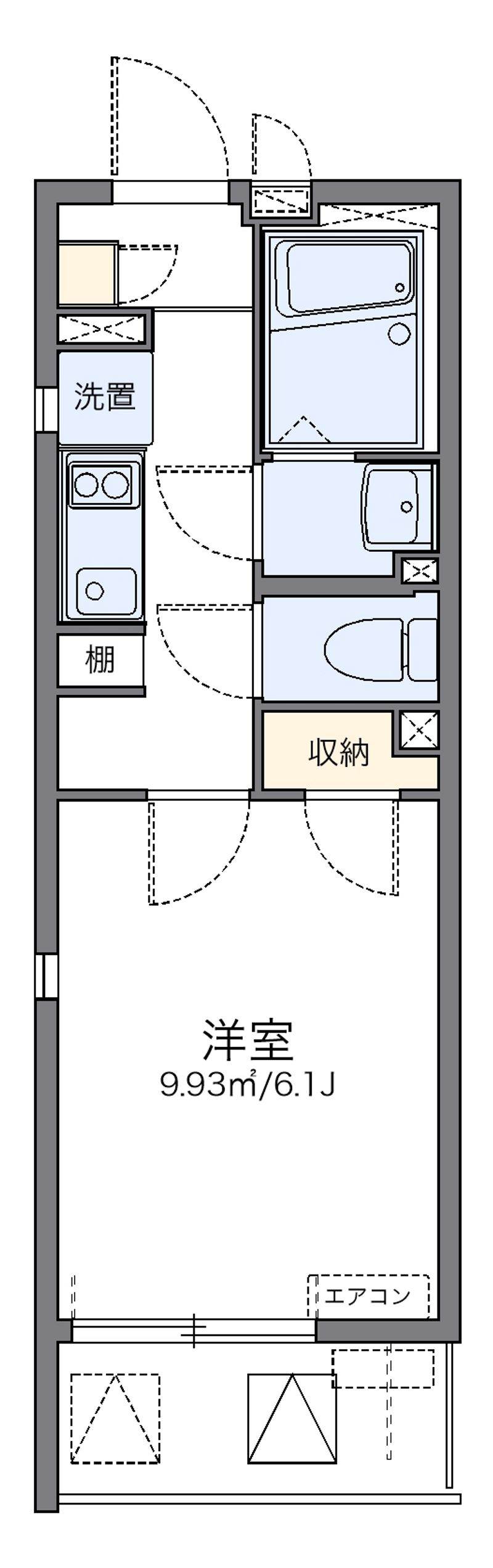 レオネクストマードレ 間取図