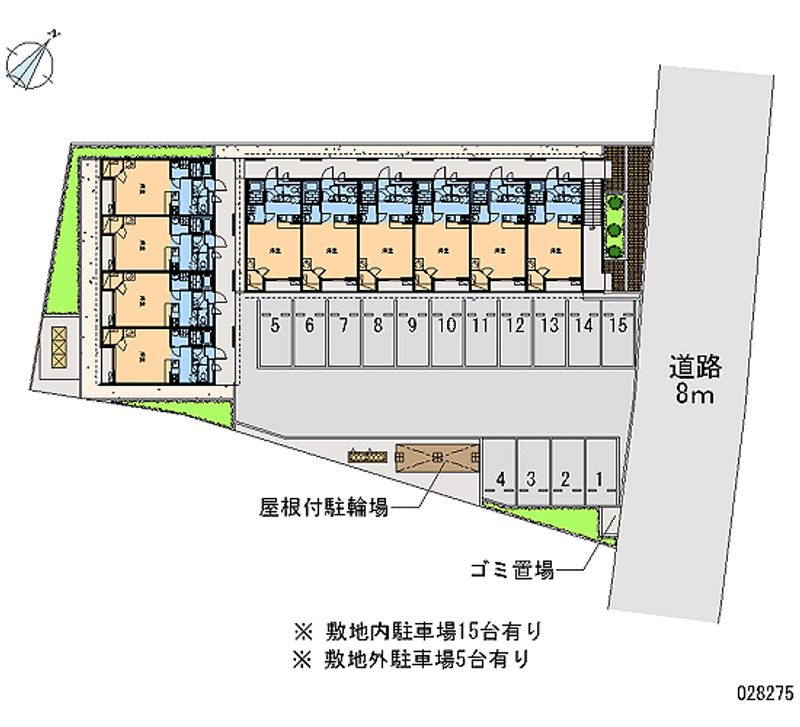 28275月租停车场