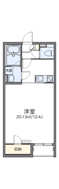 レオネクストアビタシオン 間取り図