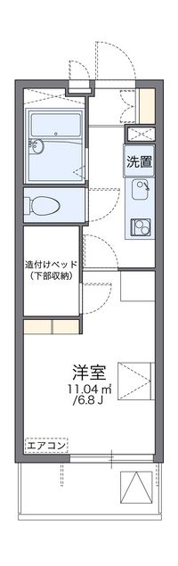 レオパレスＯＫＡＮＯ 間取り図