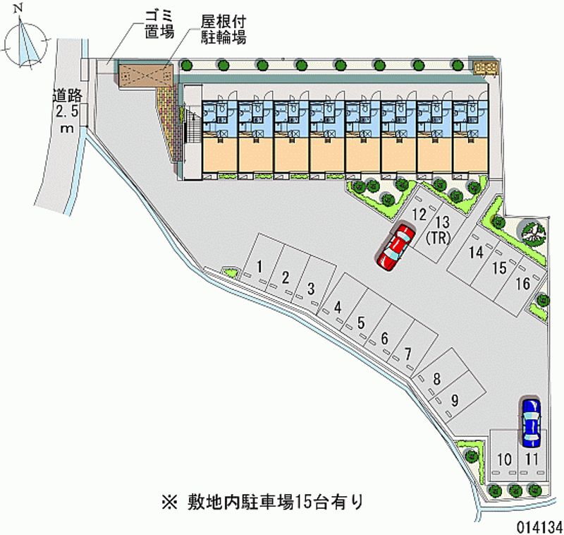 14134 Monthly parking lot