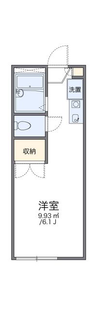 レオパレスセブン 間取り図