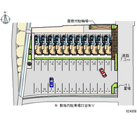 24058 bãi đậu xe hàng tháng