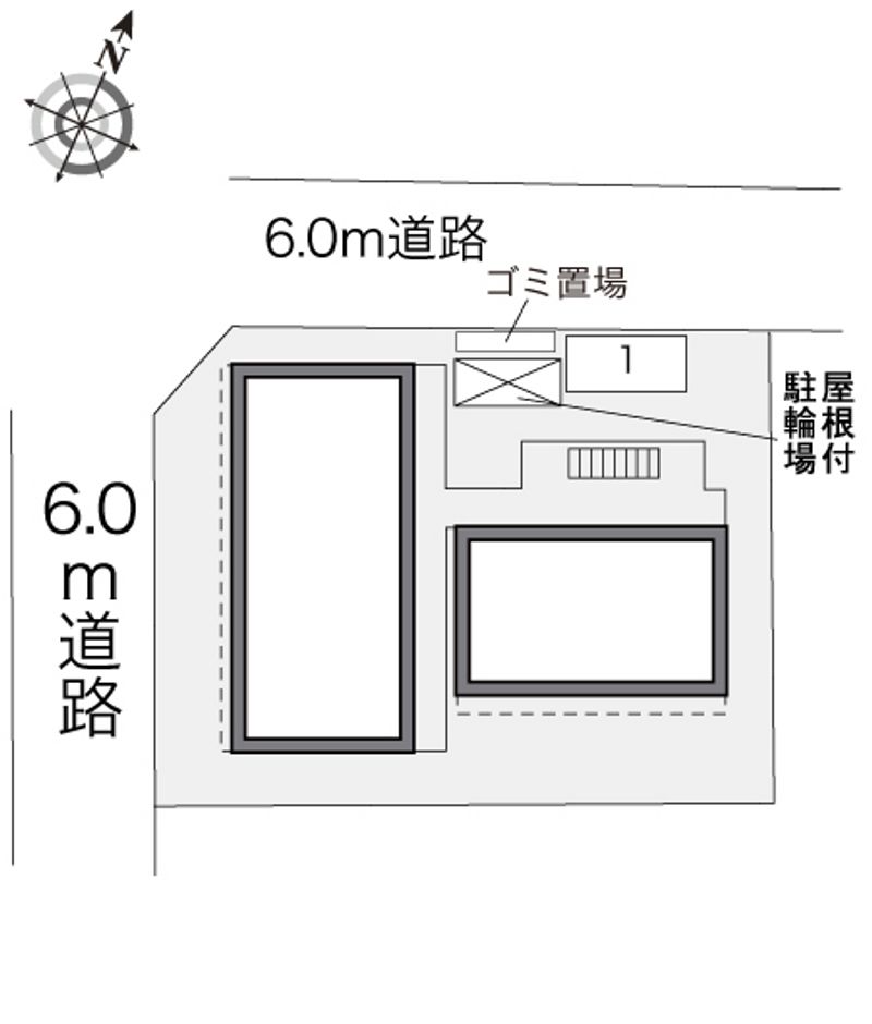 レオパレスハーモニー 配置図