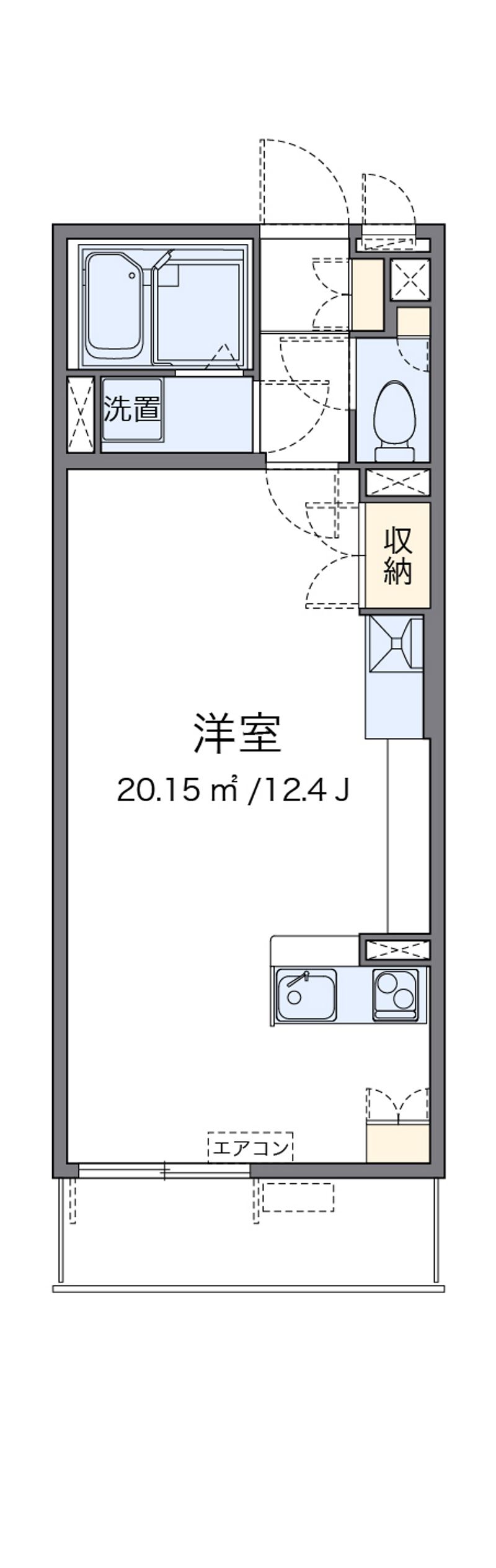 レオネクストプロムナード 間取図