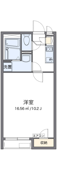 クレイノウェルダー　笹目 間取り図