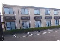 レオパレスロワゾ　ブルー バルコニー