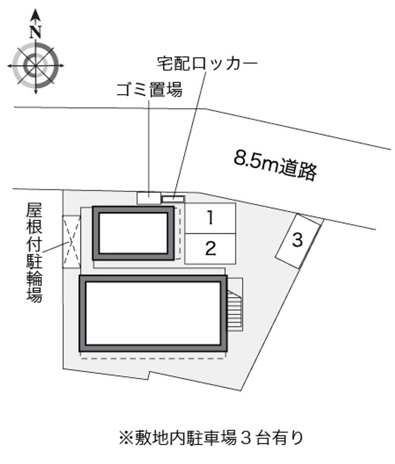 レオパレスグランシャリオ 配置図