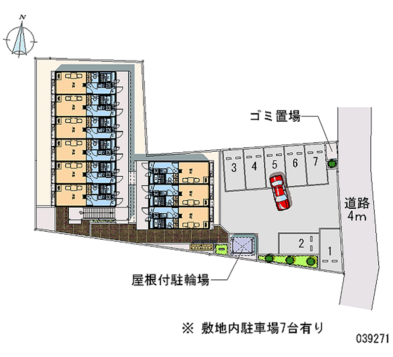 39271 Monthly parking lot