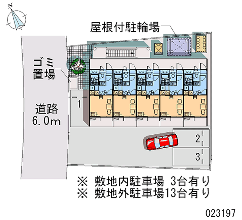 23197 Monthly parking lot