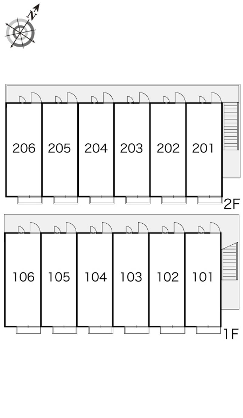 レオパレスＺＥＲＯ 間取配置図