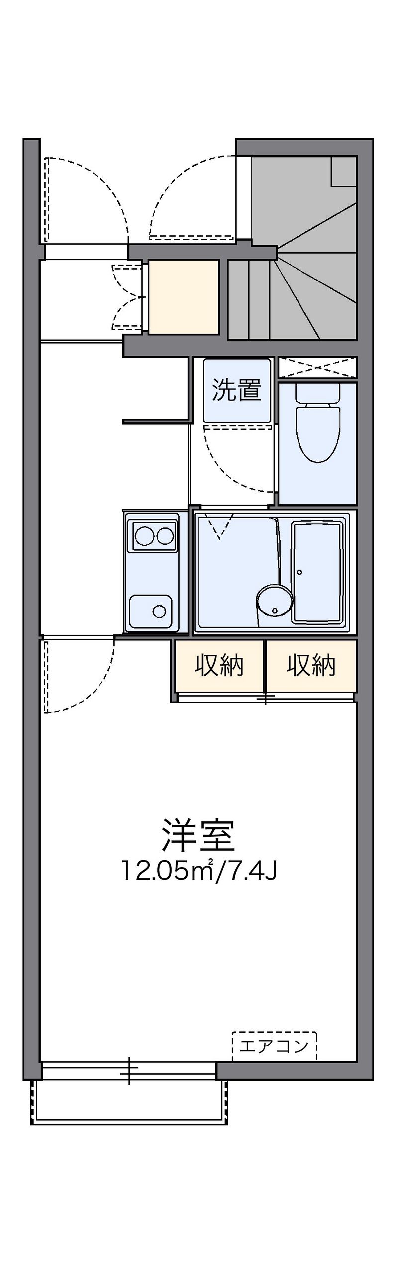 レオネクストコートドール 間取図