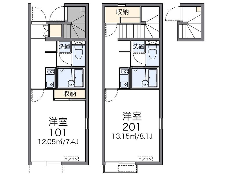 レオネクストアデランテ 間取図