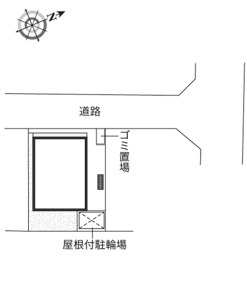 レオネクストピースフル北根 配置図