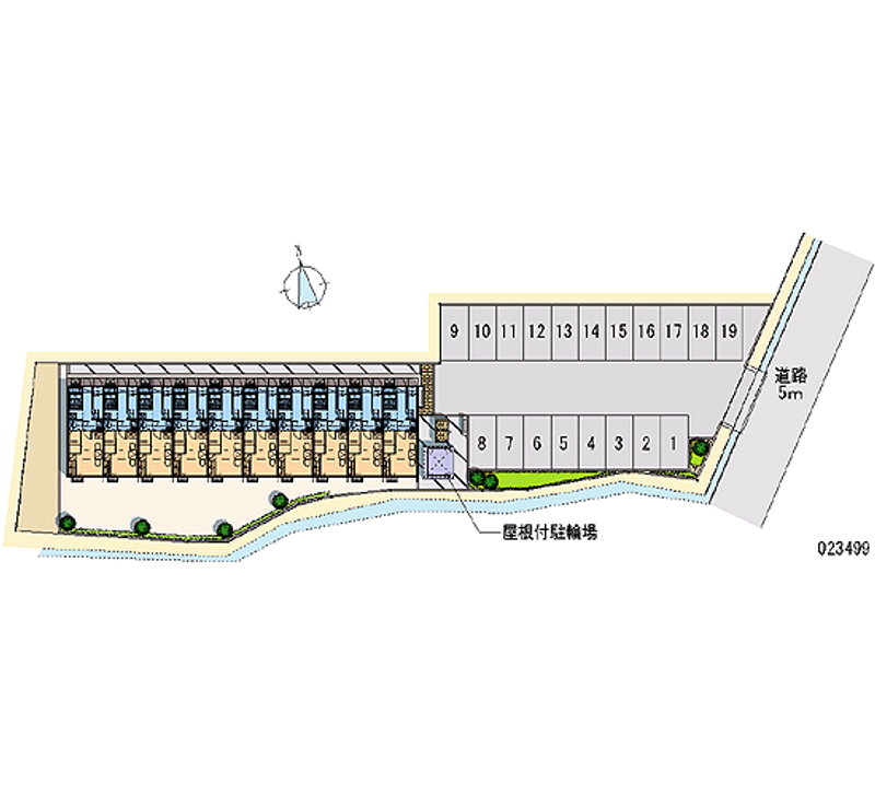 23499 bãi đậu xe hàng tháng