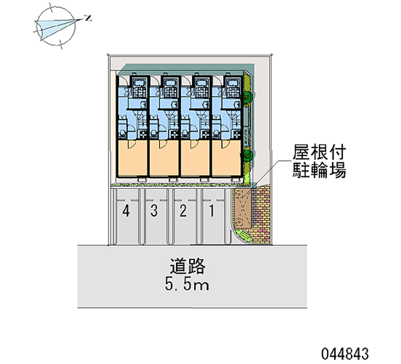 44843 bãi đậu xe hàng tháng