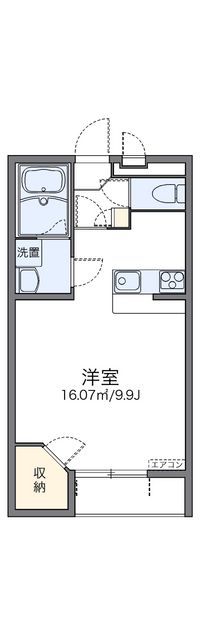 レオネクスト新須賀 間取り図