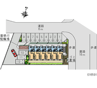 16591 Monthly parking lot