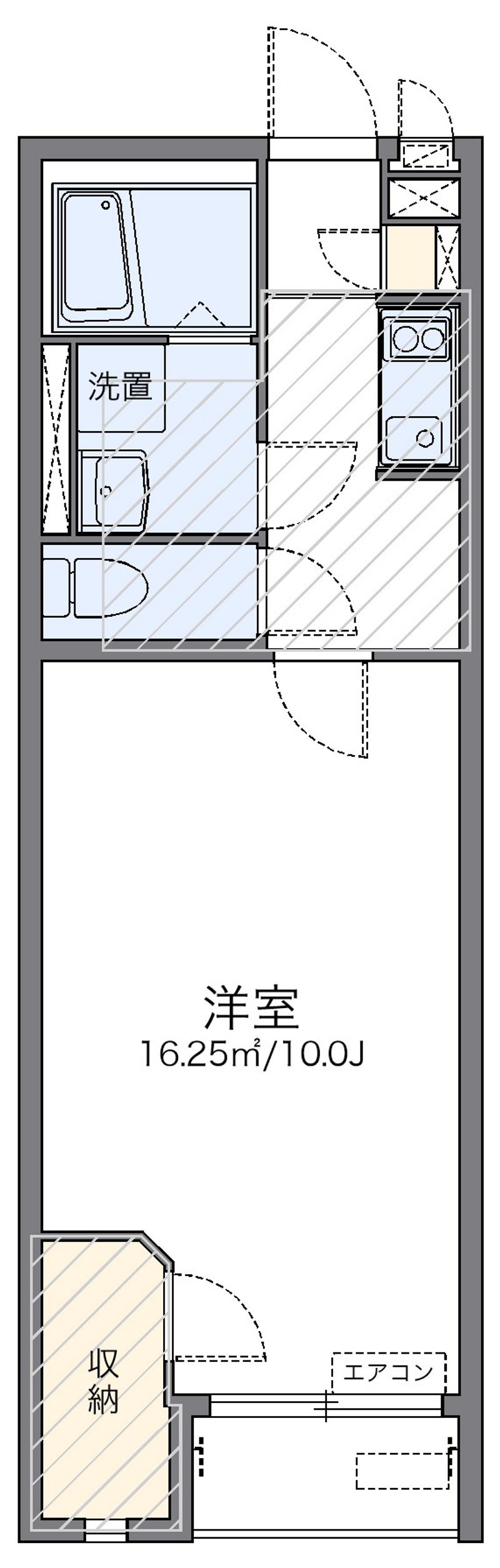 レオネクストヴァンフルール 間取図