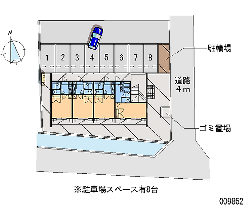 レオパレスＰｅｏｐｌｅ 月極駐車場