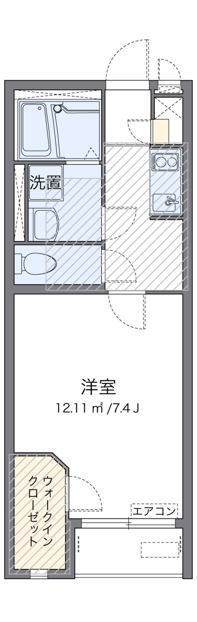 ミランダシュライン宮内 間取図